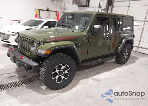 2021 Jeep Wrangler Unlimited Rubicon 4X4 from USA, damaged, VIN 1C4HJXFG3MW569151